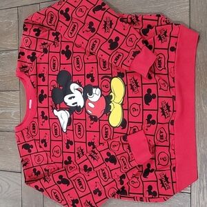 Mickey Mouse Crew Neck Sweatshirt